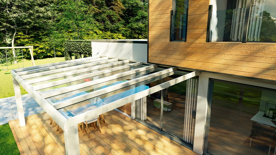 Terrassendach Designline Beispielansicht 1