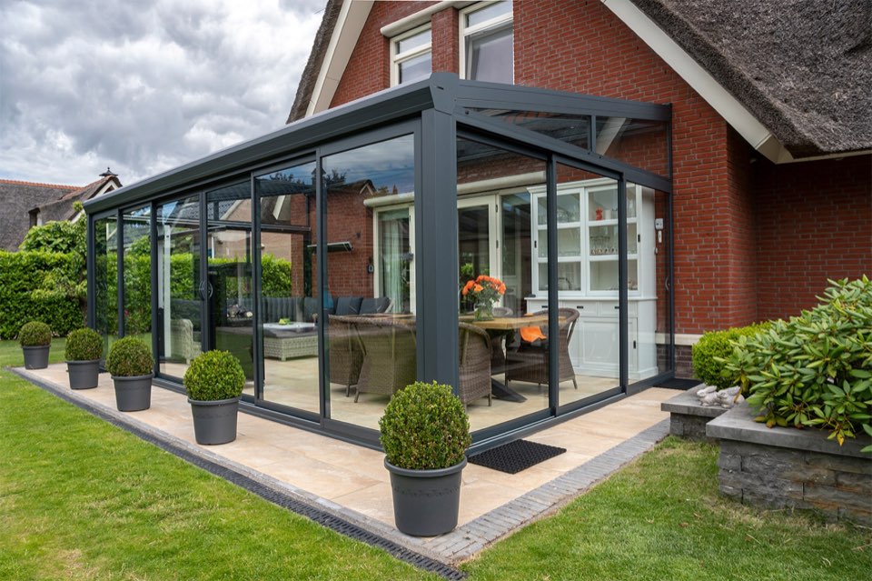 Glasschiebetüren bei TerrassenGlück