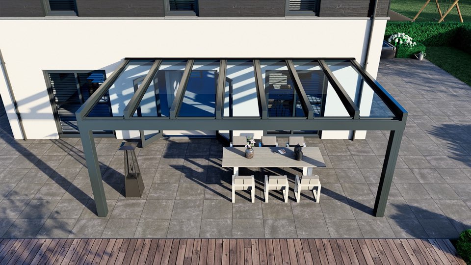 Terrassendach Ultraline Compact Beispielansicht 1