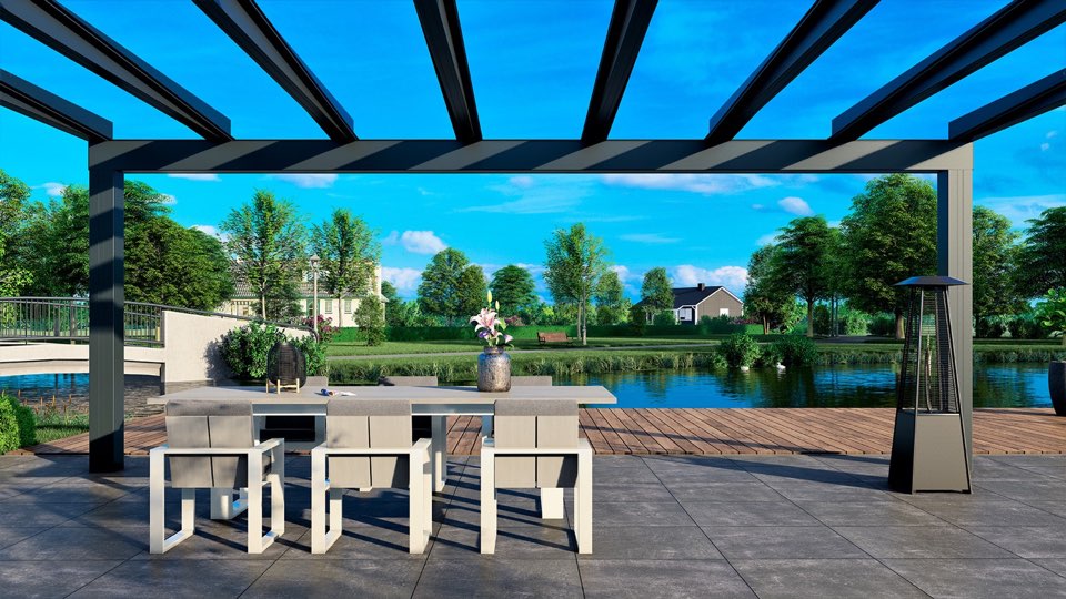 Terrassendach Ultraline Compact Beispielansicht 2